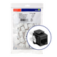 Cat 6 Jacks Black - 25 pack - 61110-BE6 Cat 6 Jacks Black - 25 pack - 61110-BE6